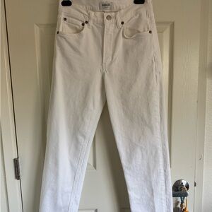 Agolde Kye Ankle Straight Leg Jeans (Cake)